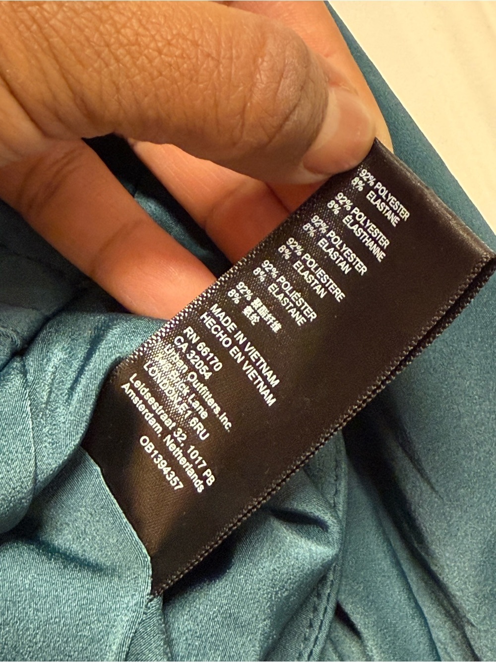 Urban Outfitters UO Maddie Bustier Top Teal Size Small - Picture 13 of 15